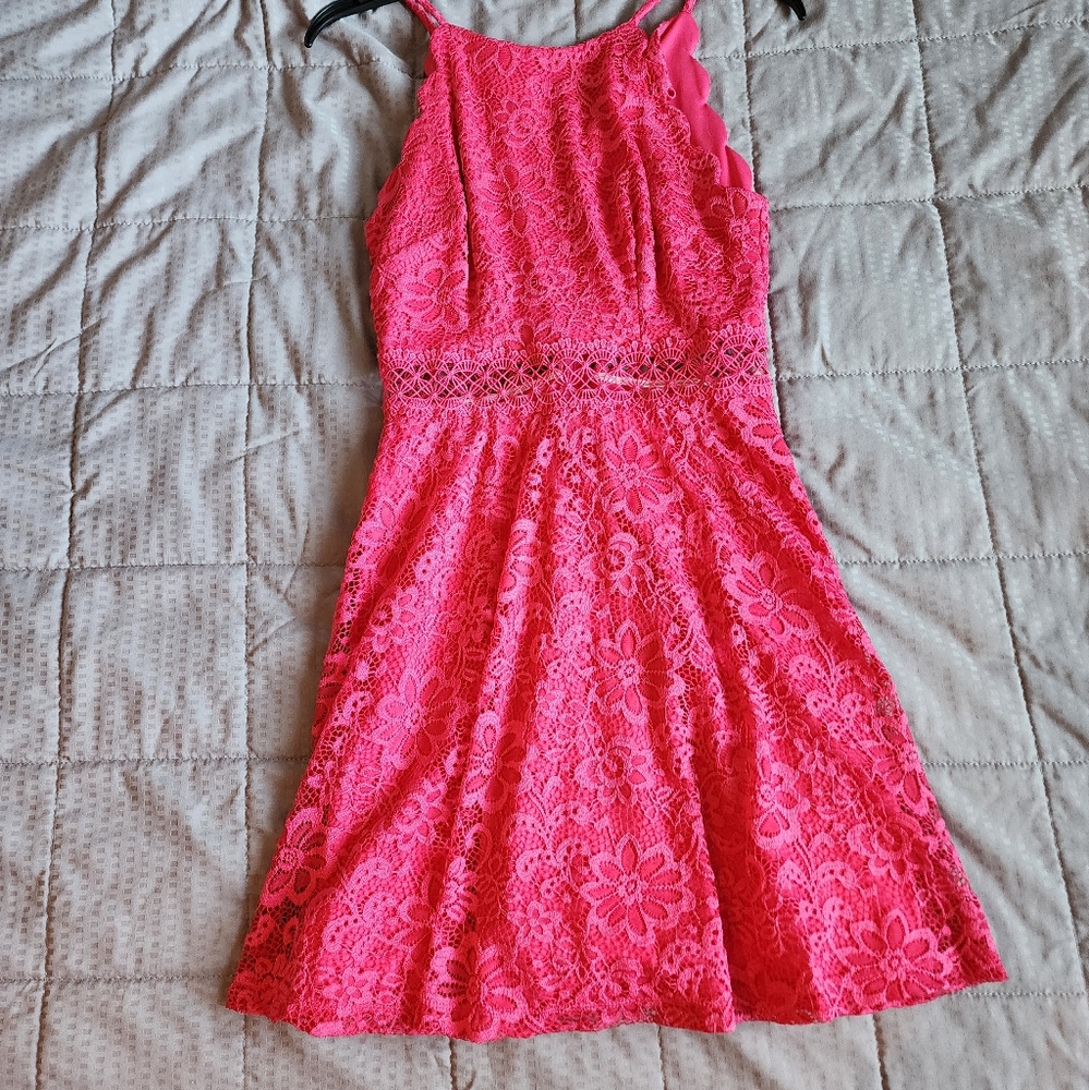 Pink dress